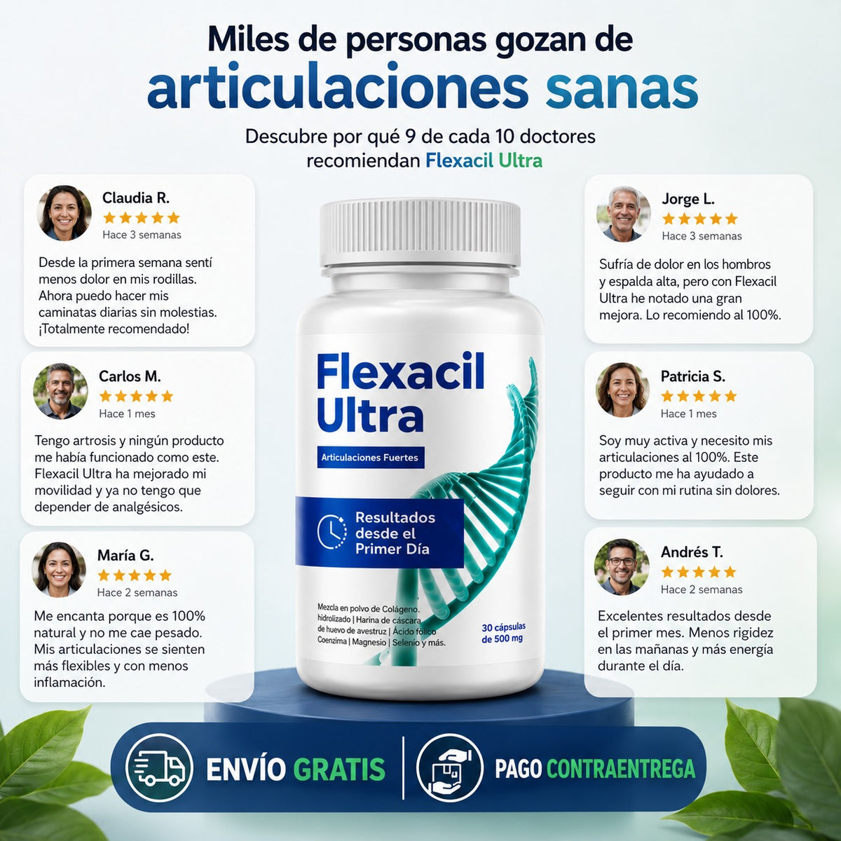 FLEXACIL ULTRA: Mueve tu cuerpo sin limitaciones ni frustración.