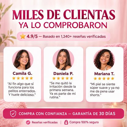 COMBO ACEITE TRULYSOFT: Previene irritaciones después del rasurado y vellos encarnados