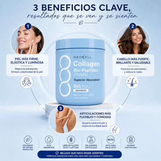 COLLAGEN NEOCELL : Nutrición para piel, uñas y cabello