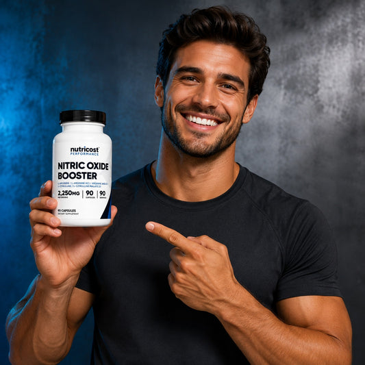 NITRIC OXIDE: Vuelve a ser el hombre fuerte y potente.