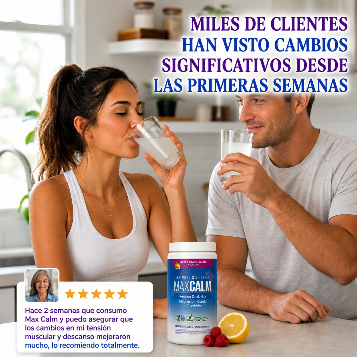 MAX CALM: Reduce estrés y tensión naturalmente ⚡