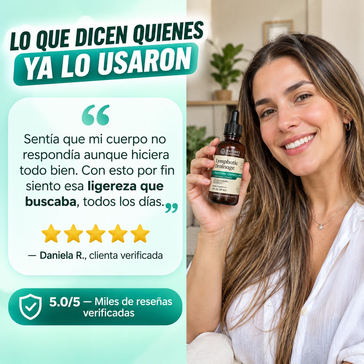DRENAJE LINFATICO: Ayuda a drenar líquidos retenidos y recupera tu ligereza natural