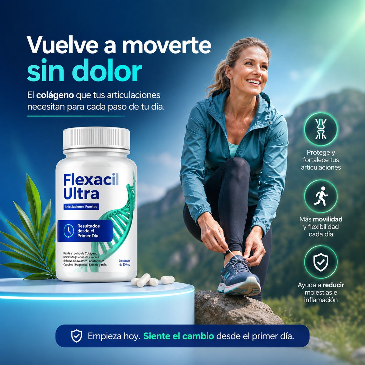 FLEXACIL ULTRA: Mueve tu cuerpo sin limitaciones ni frustración.