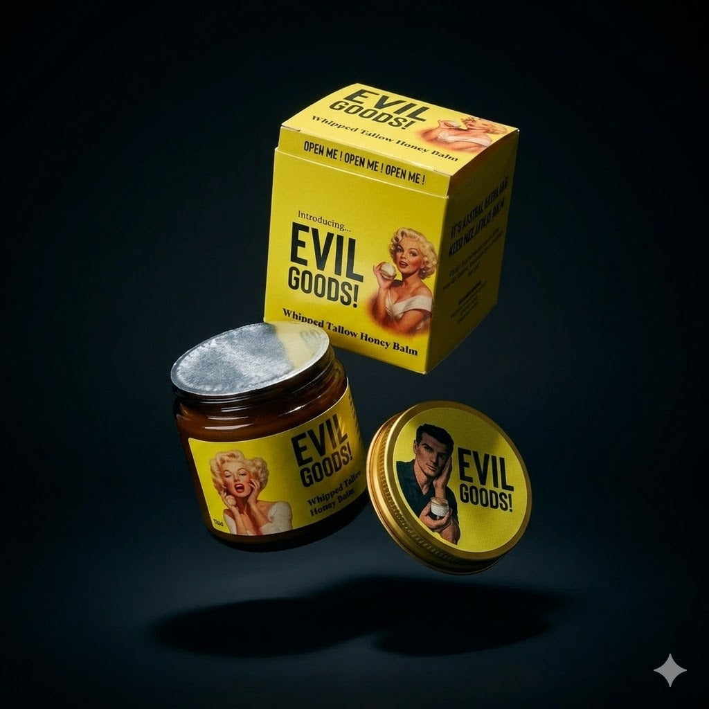 Crema Evil Goods: Hidratación profunda para resultados visibles y sanos.