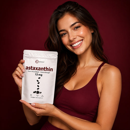 ASTAXANTINA: El antioxidante que te devuelve juventud y energía.