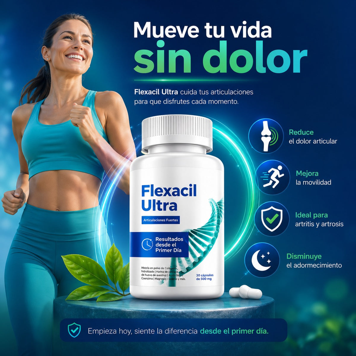 FLEXACIL ULTRA: Mueve tu cuerpo sin limitaciones ni frustración.