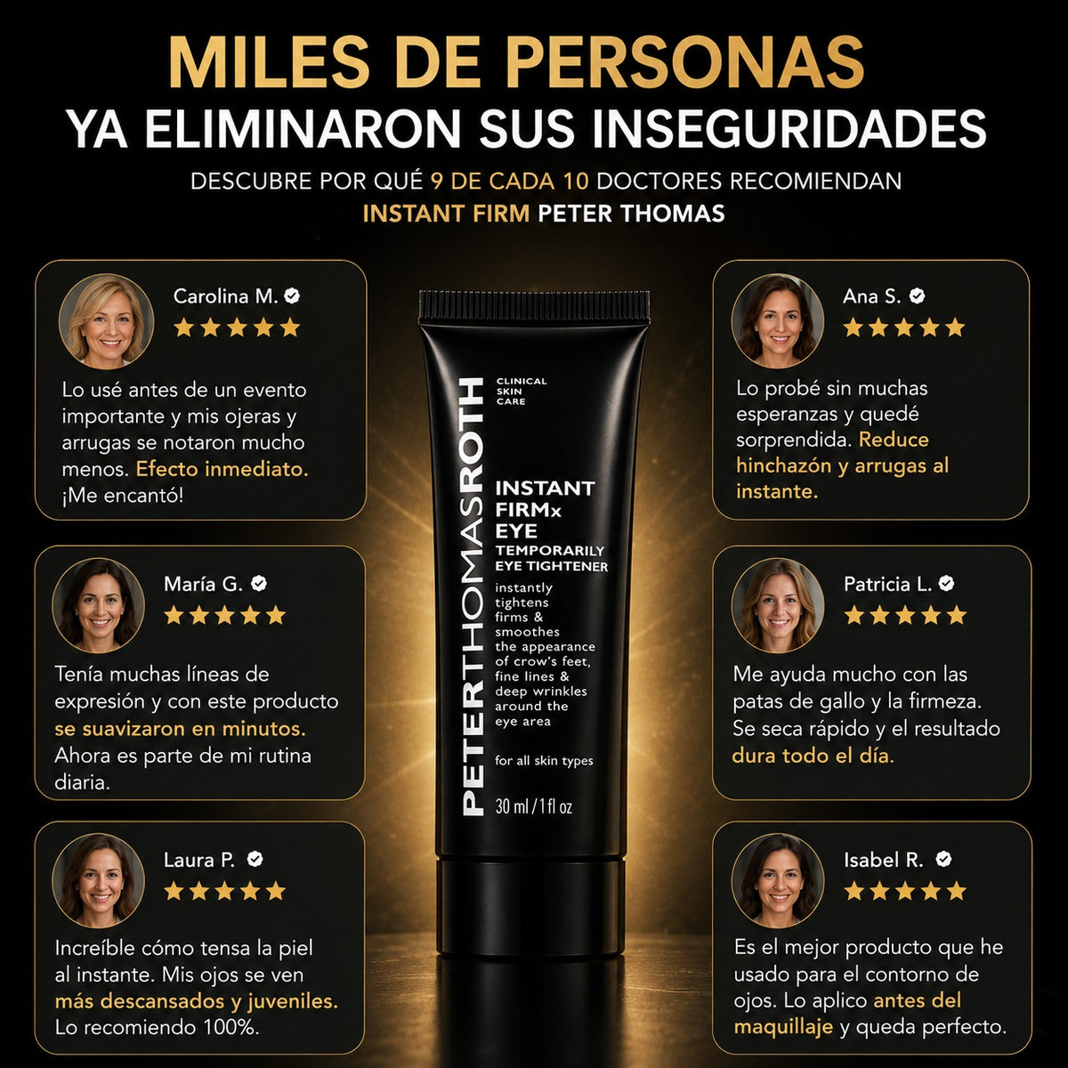 PETER THOMAS ROTH: Rejuvenece tu mirada visiblemente.