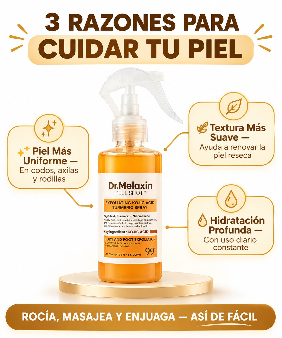 DR MELAXIN + OBSEQUIO: Recupera la piel suave que quieres