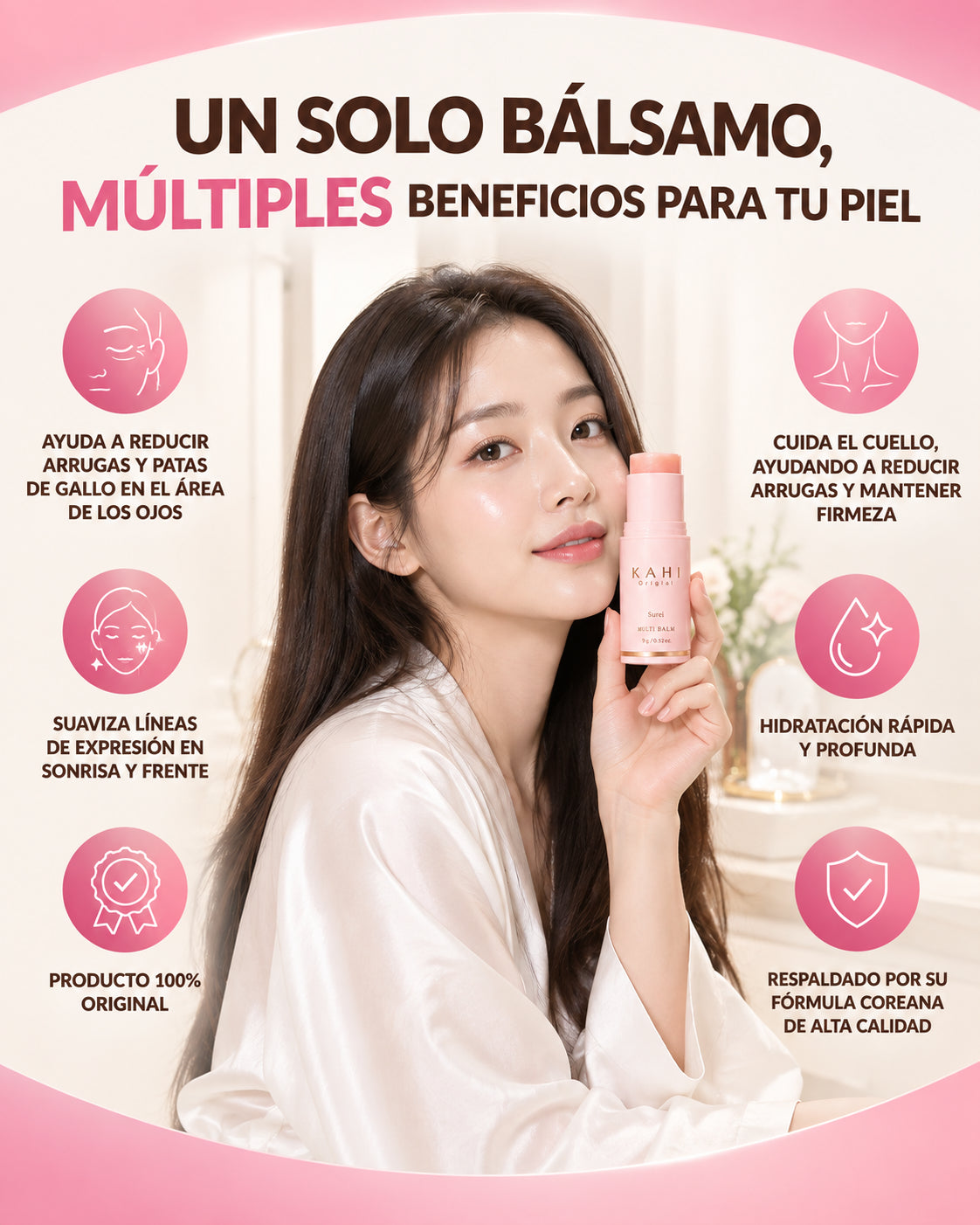 Kahi Balsamo - Reduce la apariencia de arrugas en solo 1 mes