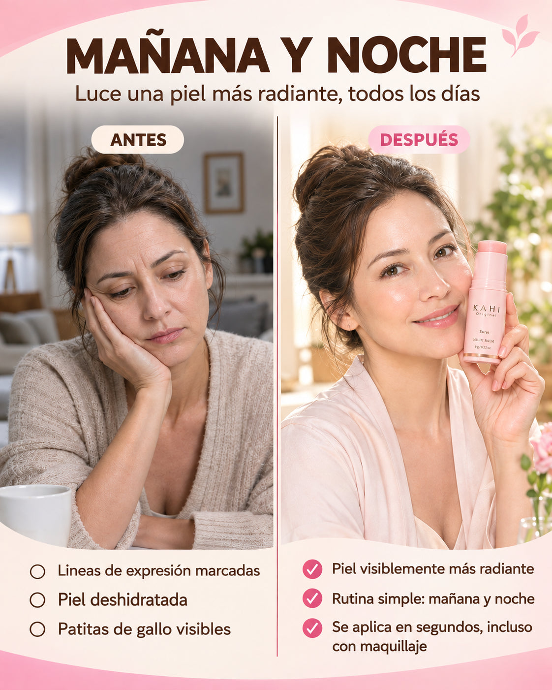 Kahi Balsamo - Reduce la apariencia de arrugas en solo 1 mes