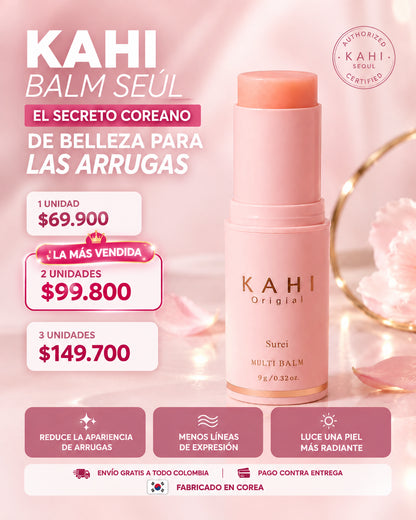 Kahi Balsamo - Reduce la apariencia de arrugas en solo 1 mes