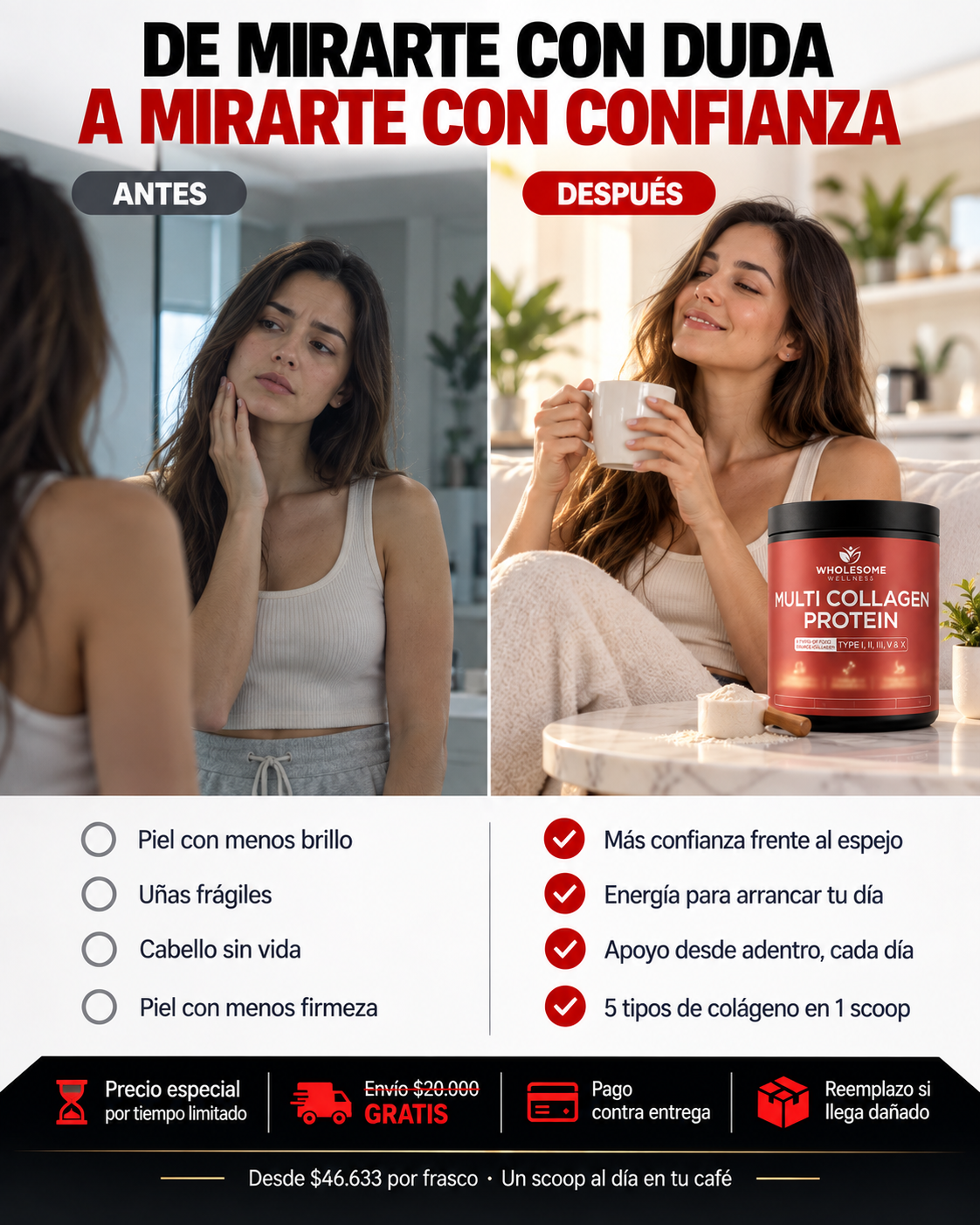 Multi Collagen Protein: Todo el colágeno que necesitas en un solo polvo