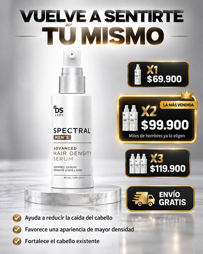 Spectral Premium-¿Sientes que tu cabello no puede volver a crecer? ¡ENCONTRASTE LA SOLUCION!