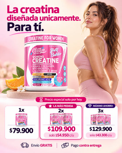 Creatina para mujeres: Todo lo que necesitas en un solo frasco