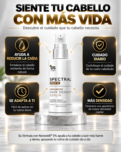 Spectral Premium-¿Sientes que tu cabello no puede volver a crecer? ¡ENCONTRASTE LA SOLUCION!