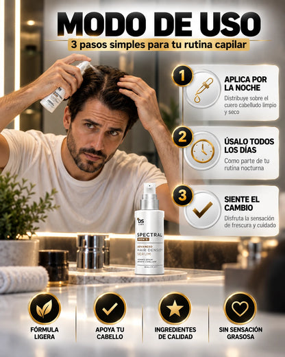 Spectral Premium-¿Sientes que tu cabello no puede volver a crecer? ¡ENCONTRASTE LA SOLUCION!