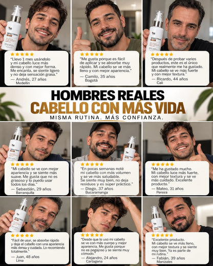 Spectral Premium-¿Sientes que tu cabello no puede volver a crecer? ¡ENCONTRASTE LA SOLUCION!