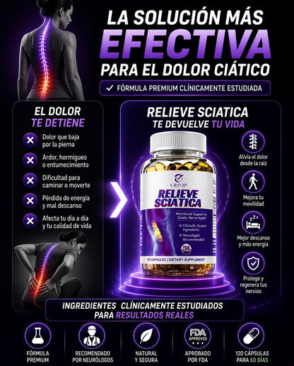 Relieve Sciatica: Elimina los dolores lumbares definitivamente