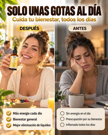 D3 K2: Desinflama tu cuerpo y siéntete otra vez tu