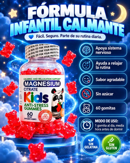 Magnesio Kids- Noches tranquilas, para toda la familia