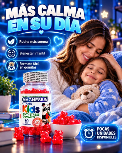 Magnesio Kids- Noches tranquilas, para toda la familia