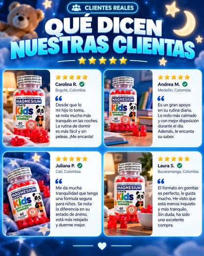 Magnesio Kids- Noches tranquilas, para toda la familia