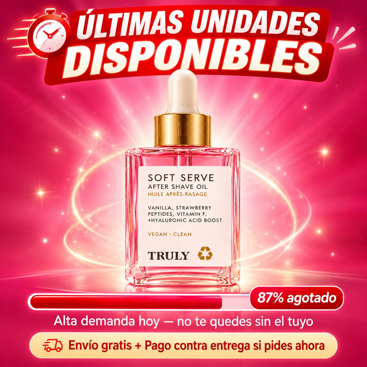 COMBO ACEITE TRULYSOFT: Previene irritaciones después del rasurado y vellos encarnados