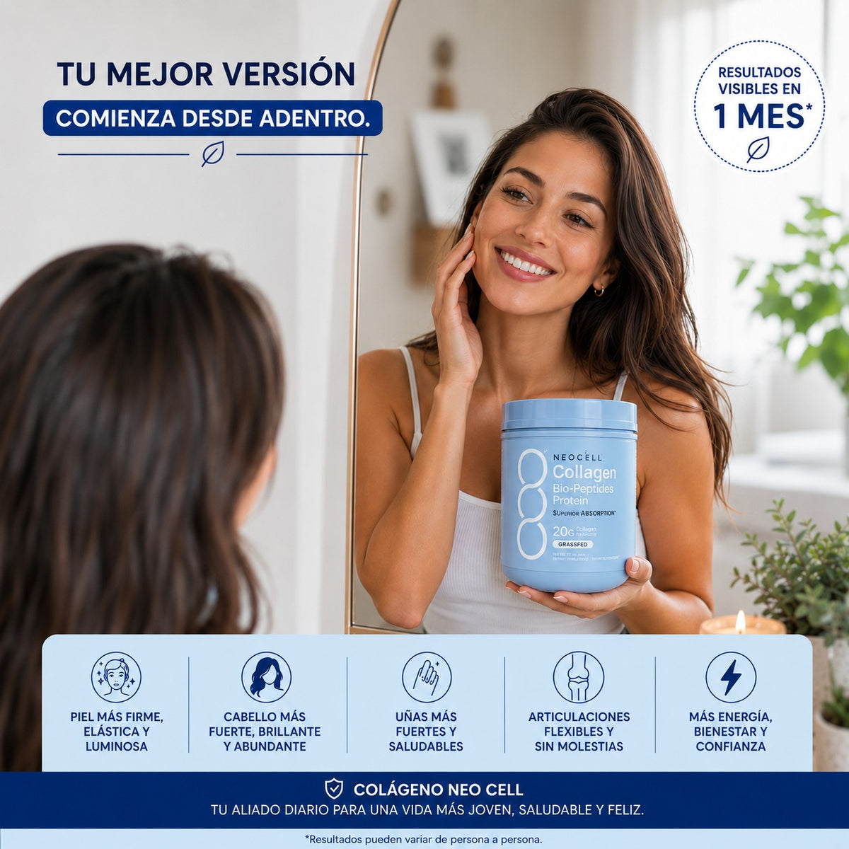 COLLAGEN NEOCELL : Nutrición para piel, uñas y cabello