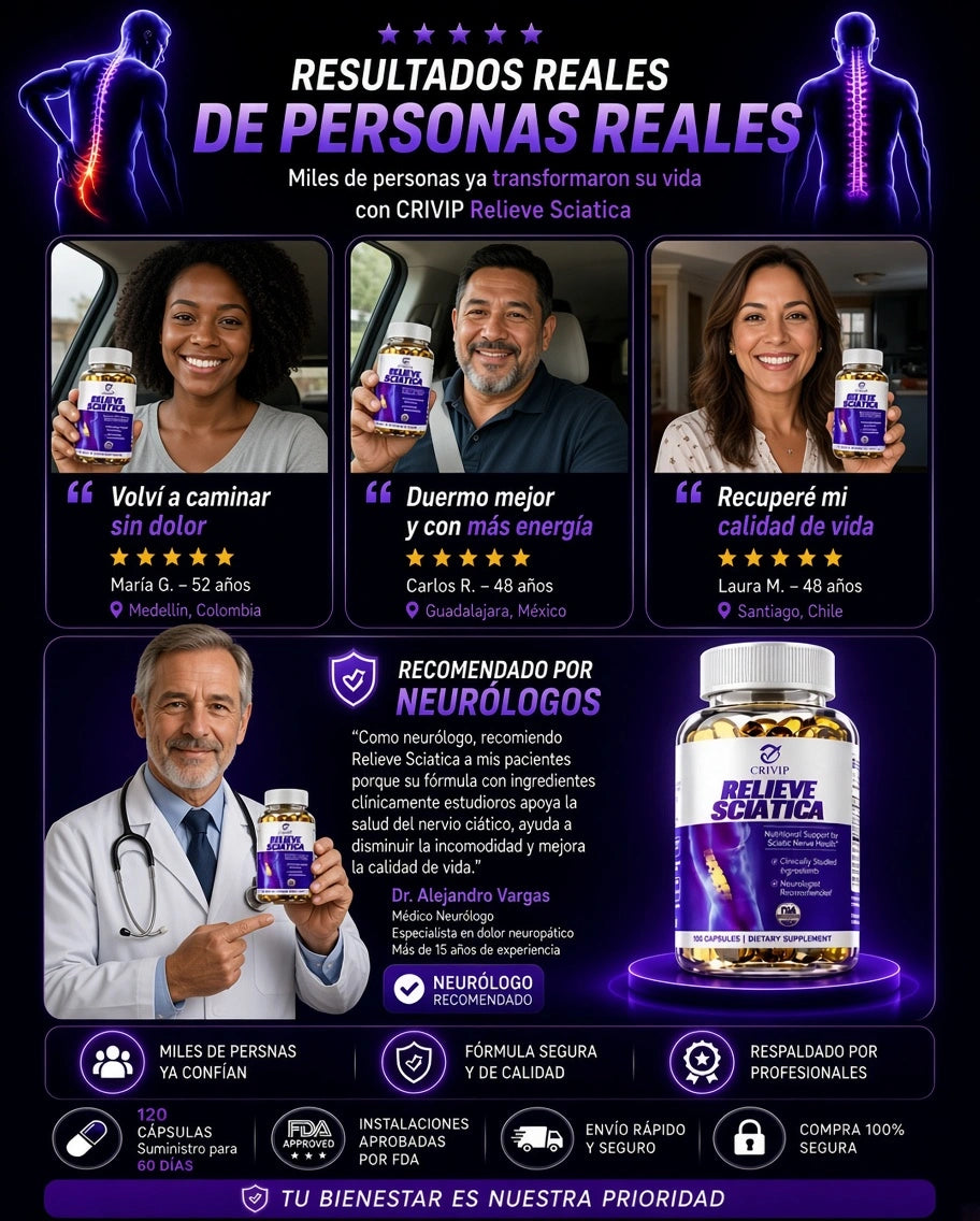 Relieve Sciatica: Elimina los dolores lumbares definitivamente