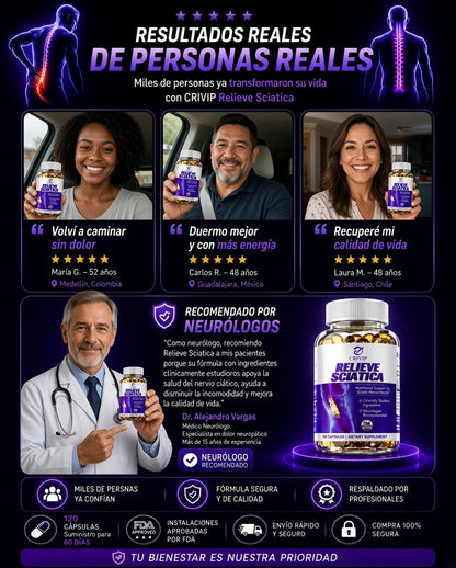 Relieve Sciatica: Elimina los dolores lumbares definitivamente